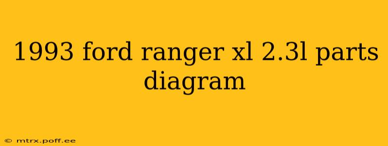 1993 ford ranger xl 2.3l parts diagram