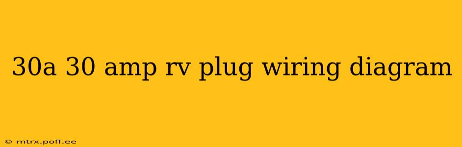30a 30 amp rv plug wiring diagram