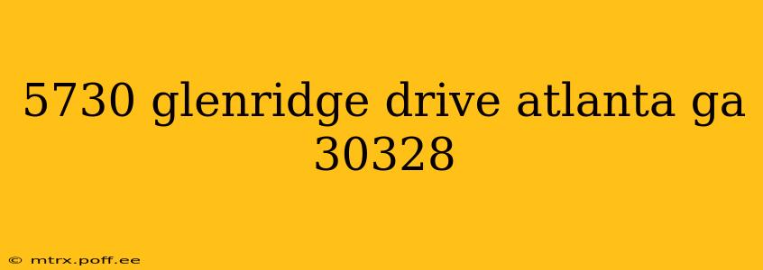 5730 glenridge drive atlanta ga 30328