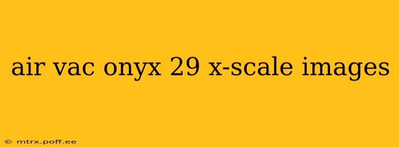 air vac onyx 29 x-scale images