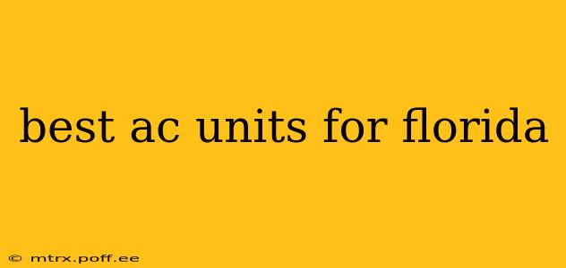 best ac units for florida