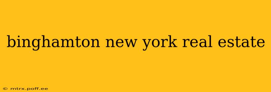binghamton new york real estate