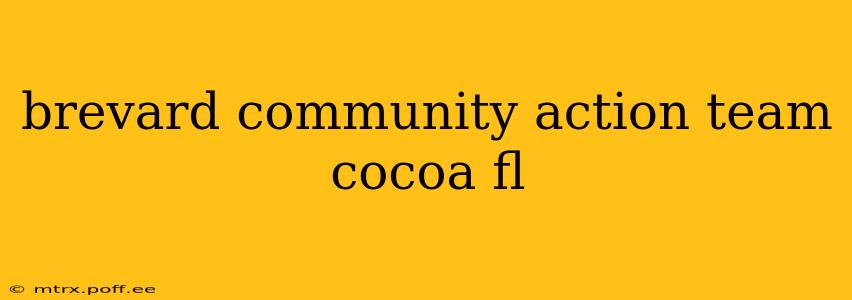 brevard community action team cocoa fl