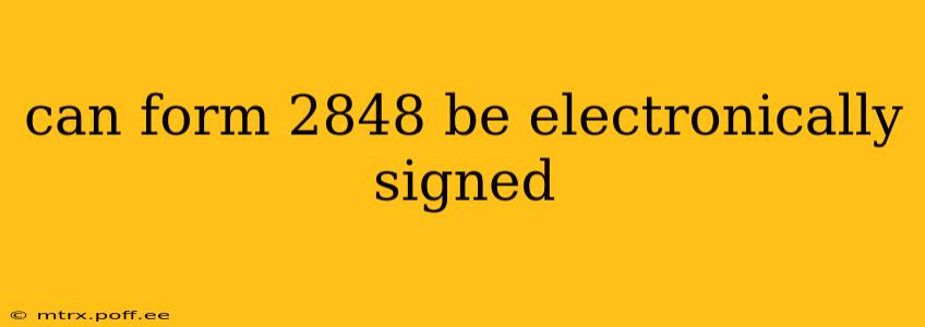 can form 2848 be electronically signed