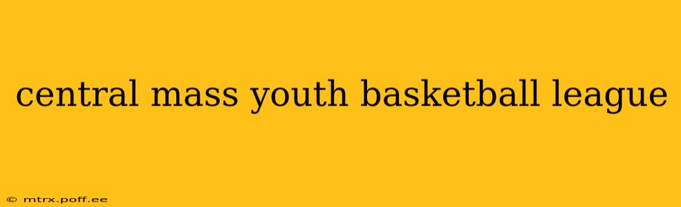 central mass youth basketball league