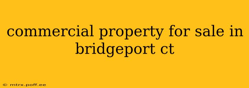 commercial property for sale in bridgeport ct