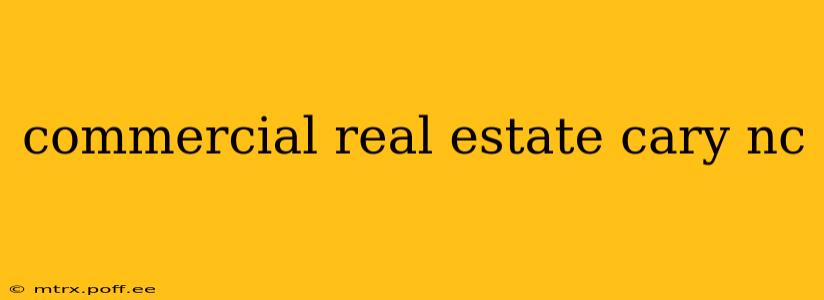commercial real estate cary nc