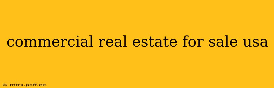 commercial real estate for sale usa