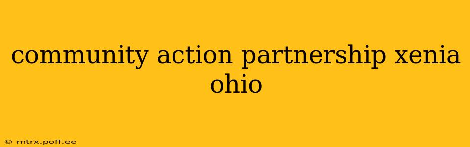 community action partnership xenia ohio