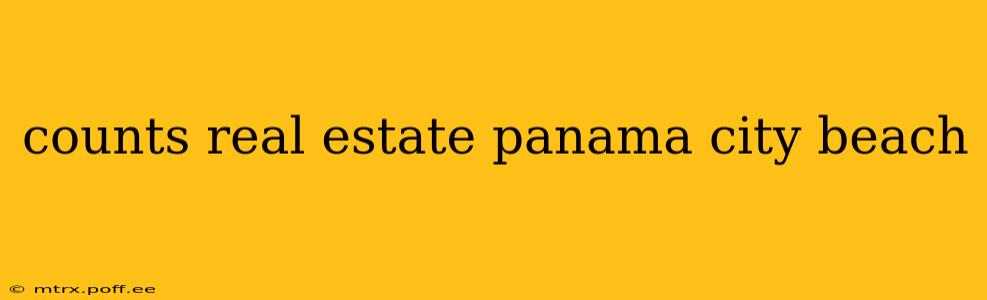 counts real estate panama city beach