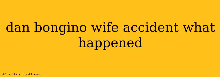 dan bongino wife accident what happened