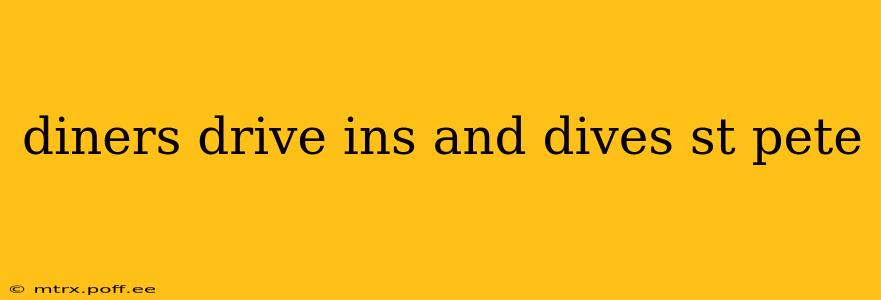 diners drive ins and dives st pete