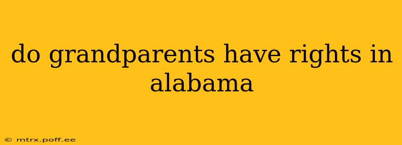 do grandparents have rights in alabama