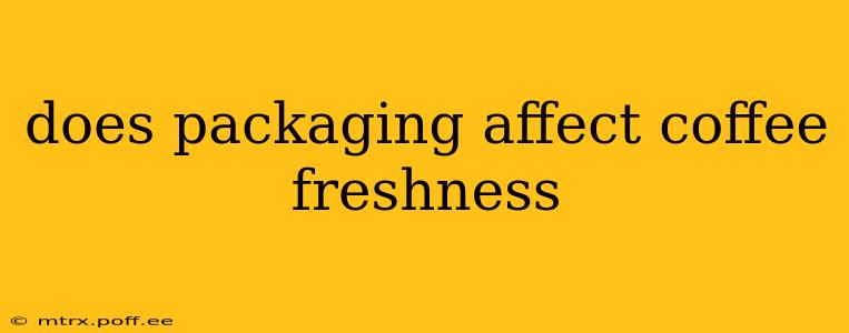 does packaging affect coffee freshness