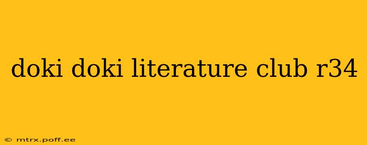 doki doki literature club r34 doki doki literature club r34