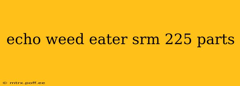 echo weed eater srm 225 parts
