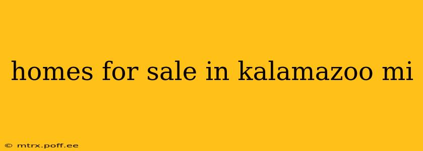 homes for sale in kalamazoo mi