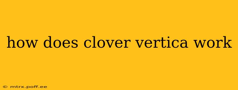 how does clover vertica work