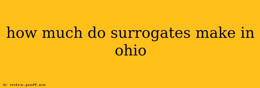 how much do surrogates make in ohio