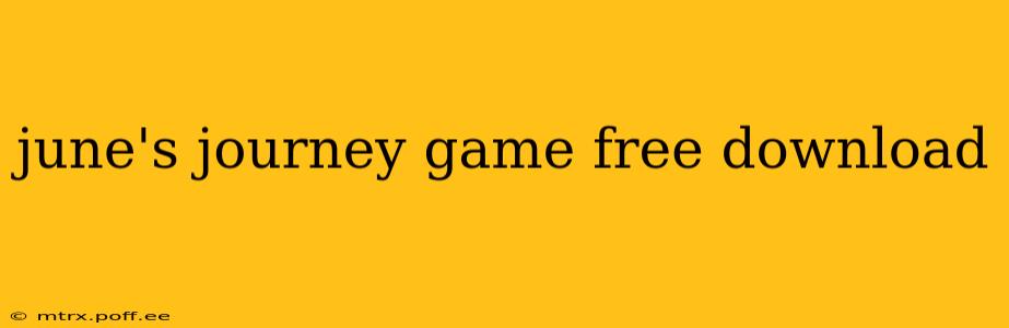 june's journey game free download