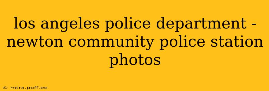 los angeles police department - newton community police station photos