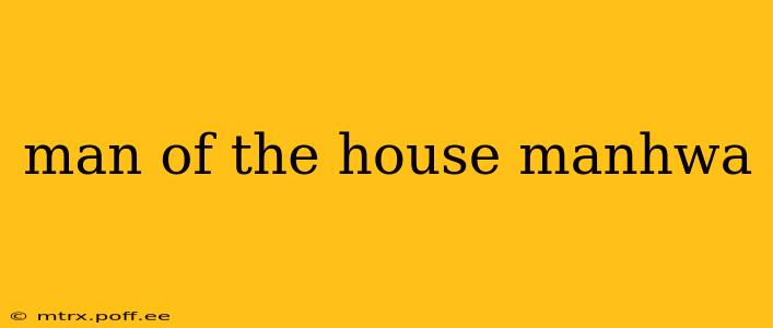 man of the house manhwa