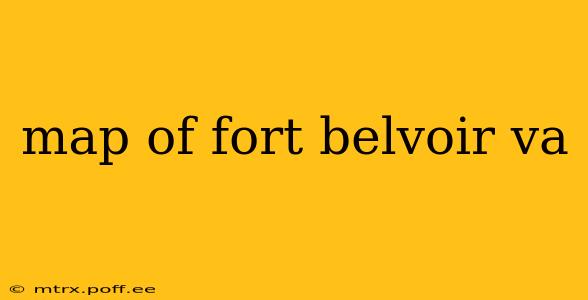 map of fort belvoir va