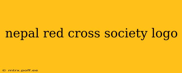nepal red cross society logo