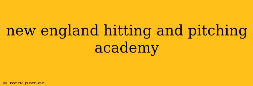 new england hitting and pitching academy