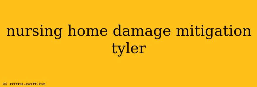 nursing home damage mitigation tyler