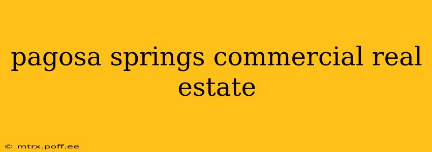 pagosa springs commercial real estate