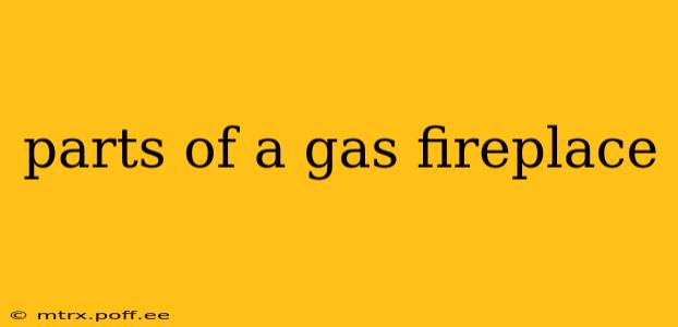 parts of a gas fireplace