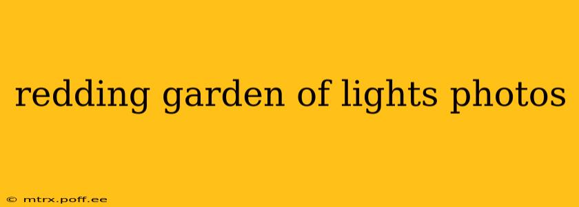 redding garden of lights photos