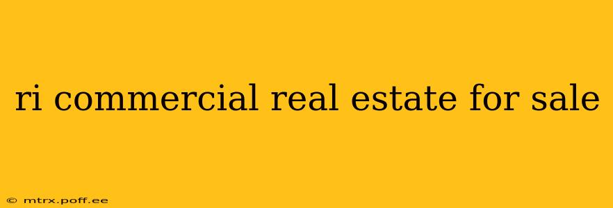 ri commercial real estate for sale