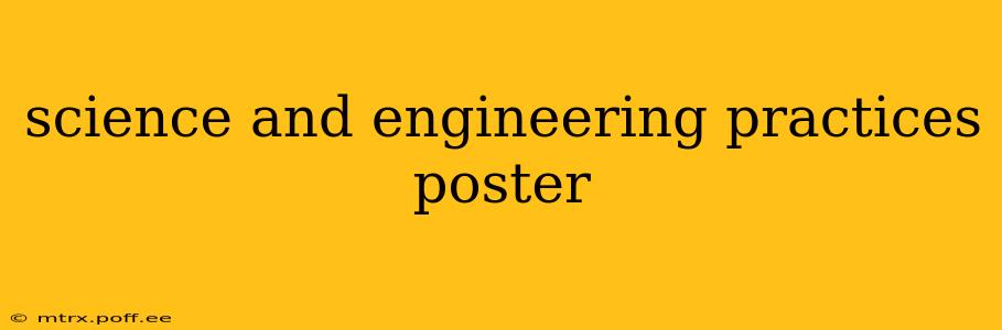 science and engineering practices poster