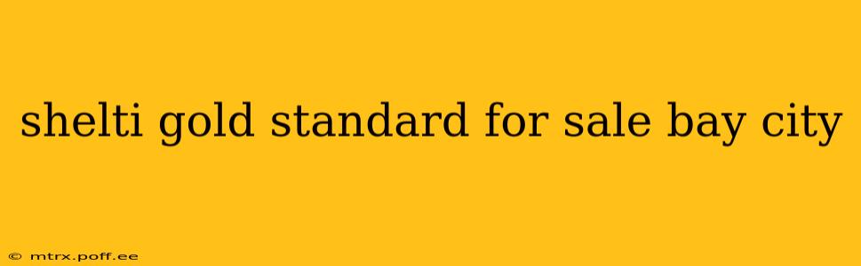 shelti gold standard for sale bay city