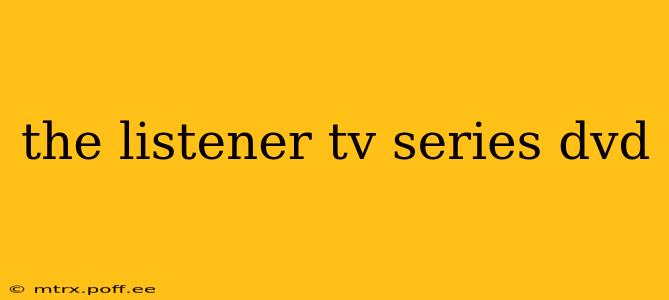 the listener tv series dvd