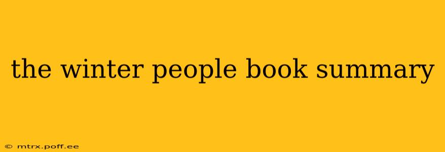 the winter people book summary