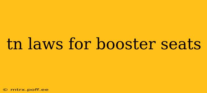 tn laws for booster seats