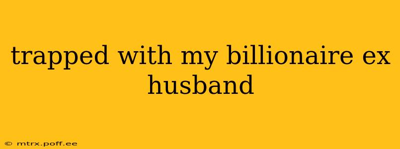 trapped with my billionaire ex husband