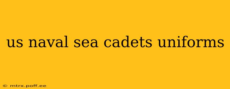 us naval sea cadets uniforms