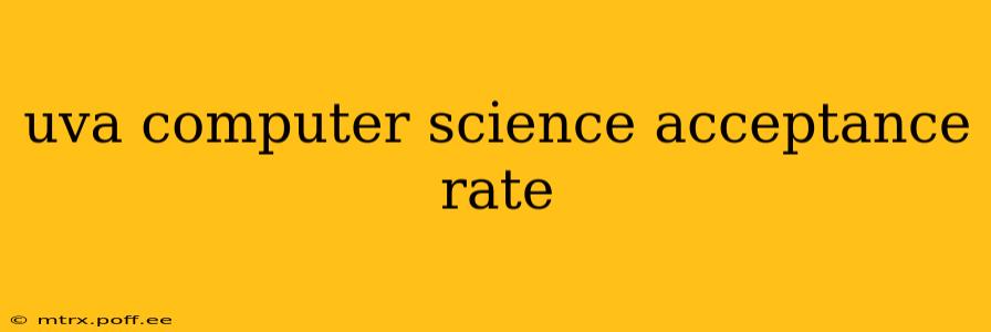 uva computer science acceptance rate