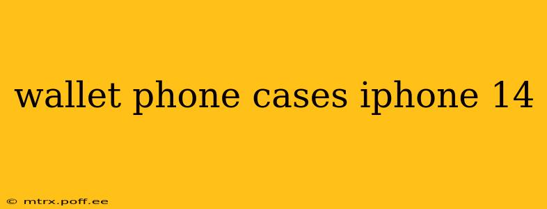 wallet phone cases iphone 14