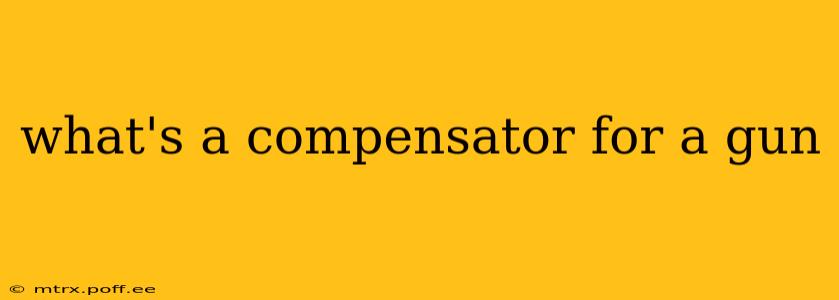 what's a compensator for a gun