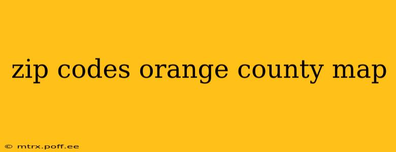 zip codes orange county map